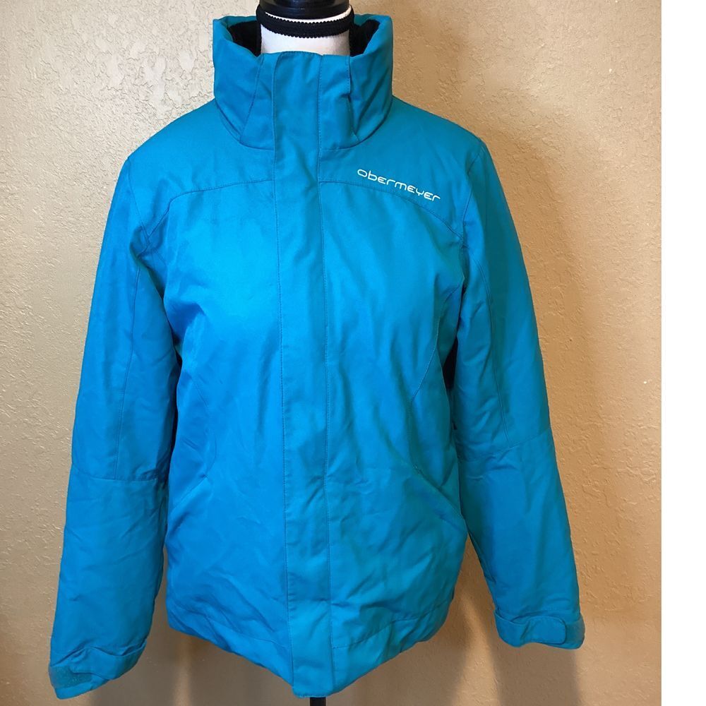 Obermeyer Girls' Extra Large‎ (would fit women small), Teal Coat